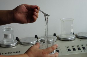 阴离子聚丙烯酰胺作为增稠剂的应用